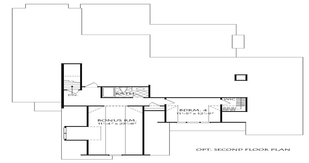 Hickory Flat Second Floor Plan