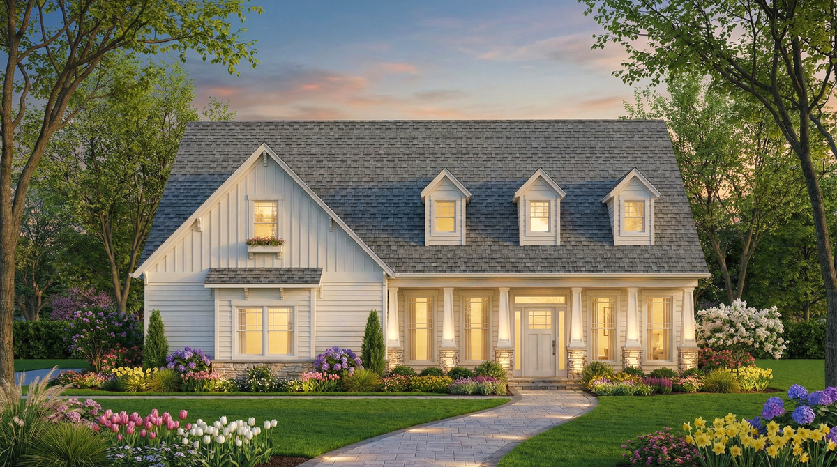 Charming 3-Bedroom Home with First-Floor Master Suite and Vaulted Ceilings