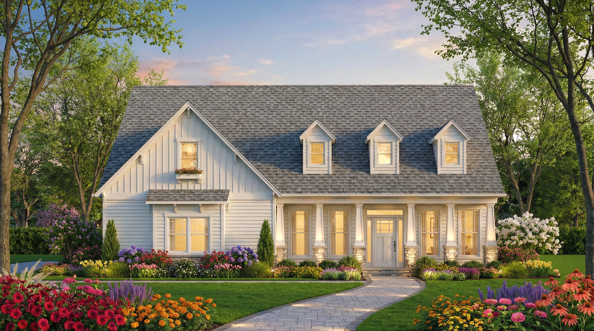 Charming 3-Bedroom Home with First-Floor Master Suite and Vaulted Ceilings