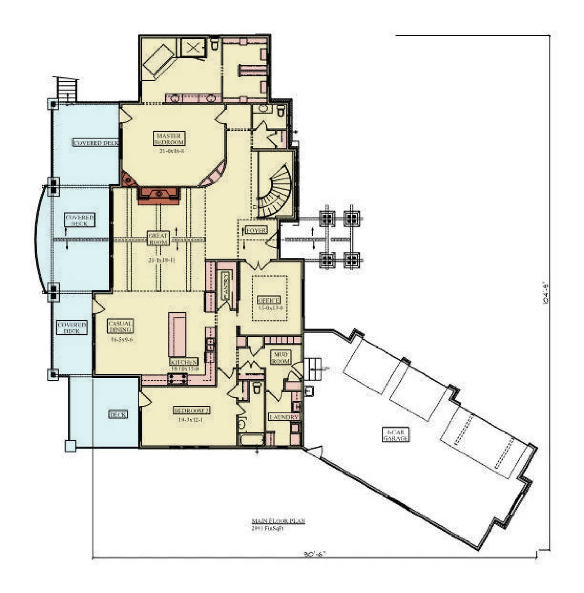 Maple Valley House Plan - Archival Designs House Plans