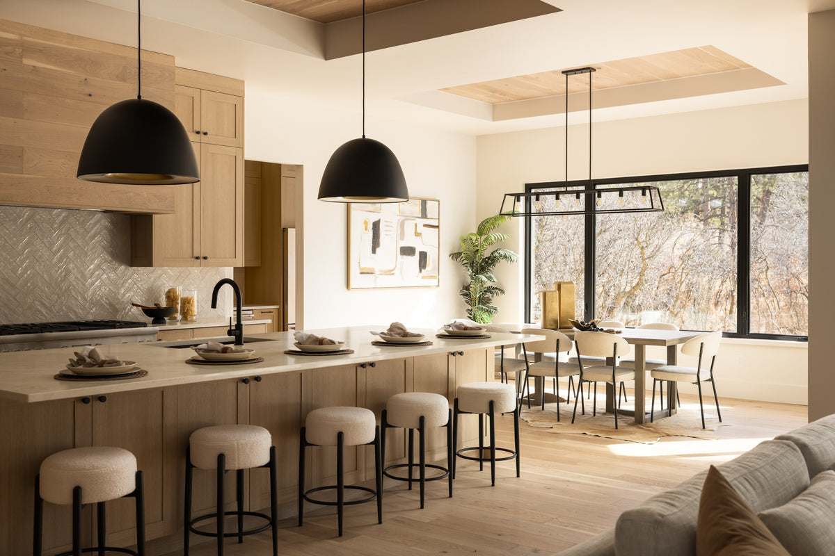 I8352-A Modern Mountain House Kitchen, 3 Bedrooms, 3.5 Bathrooms | Falcone Valley House Plan