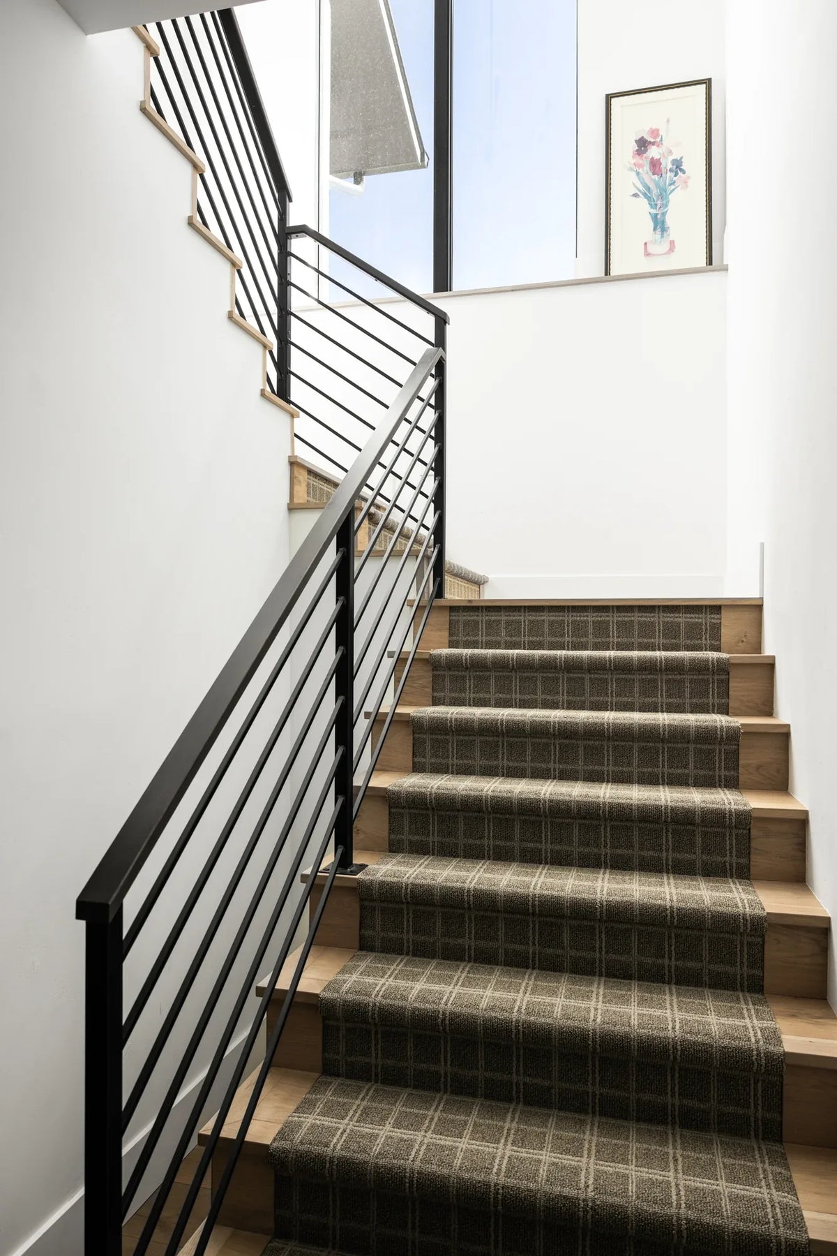 I7632-A Modern Ranch House Stairs, 2 Bedrooms, 2.5 Bathrooms | The Gilroy Lane House Plan 
