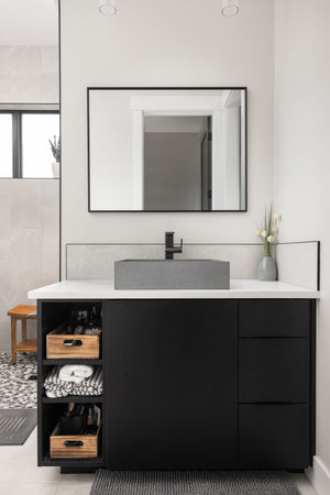 I7969-A Contemporary Mountain House Master Bathroom Vanity, 3 Bedrooms, 2.5 Bathrooms | The Pelton Creek 3560 