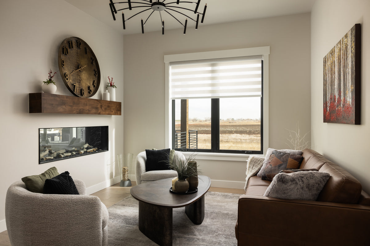 I7969-A Contemporary Mountain House Sitting Room, 3 Bedrooms, 2.5 Bathrooms | The Pelton Creek 3560 