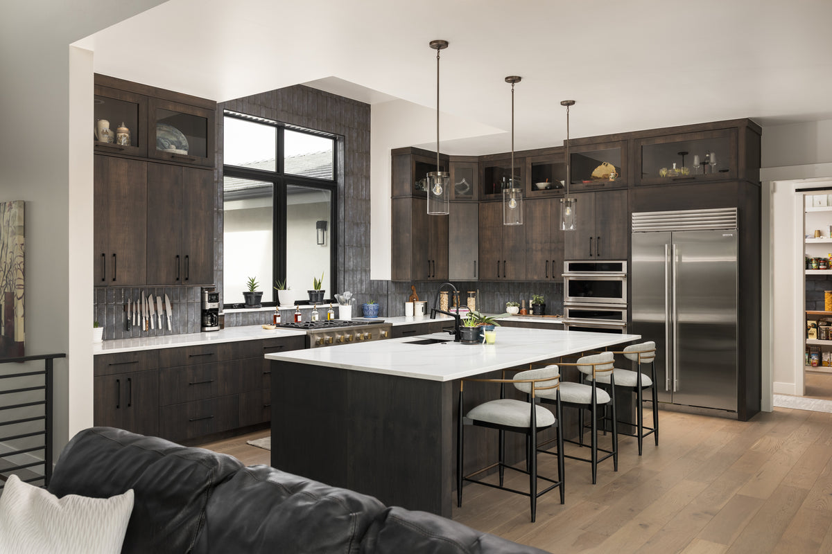 I7969-A Contemporary Mountain House Kitchen, 3 Bedrooms, 2.5 Bathrooms | The Pelton Creek 3560 