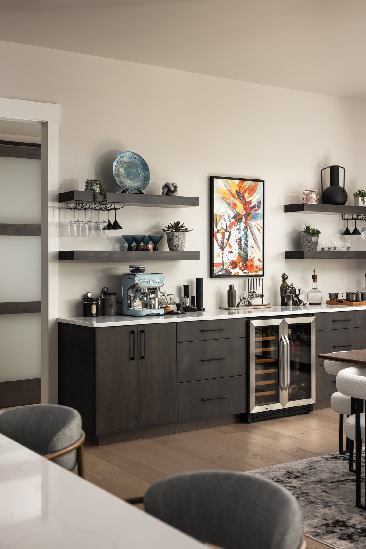 I7969-A Contemporary Mountain House Coffee Bar, 3 Bedrooms, 2.5 Bathrooms | The Pelton Creek 3560 