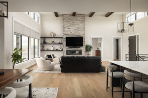 I7969-A Contemporary Mountain House Great Room, 3 Bedrooms, 2.5 Bathrooms | The Pelton Creek 3560 