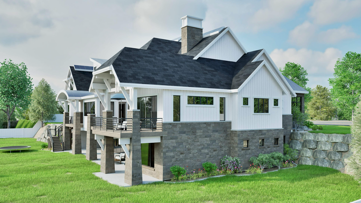 Elegant 5-Bed Luxury Walkout Home with Bonus and Game Rooms