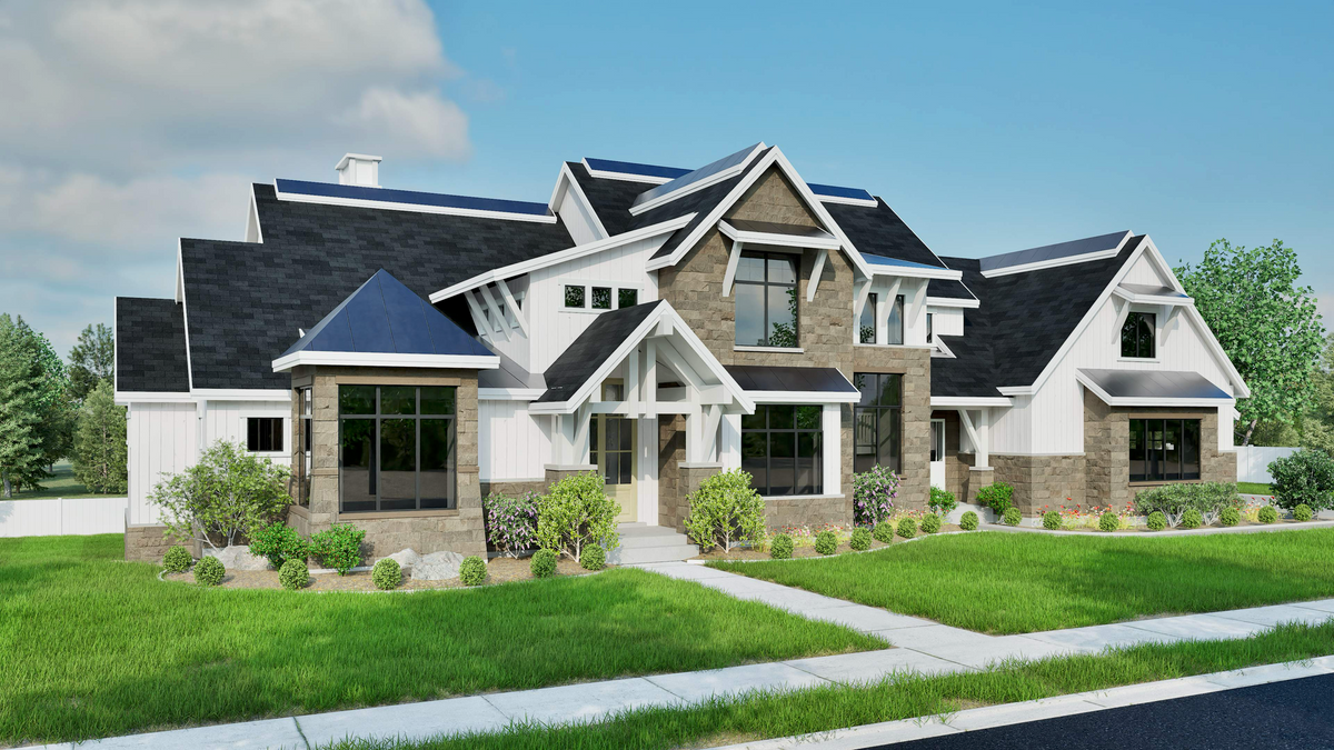 Elegant 5-Bed Luxury Walkout Home with Bonus and Game Rooms