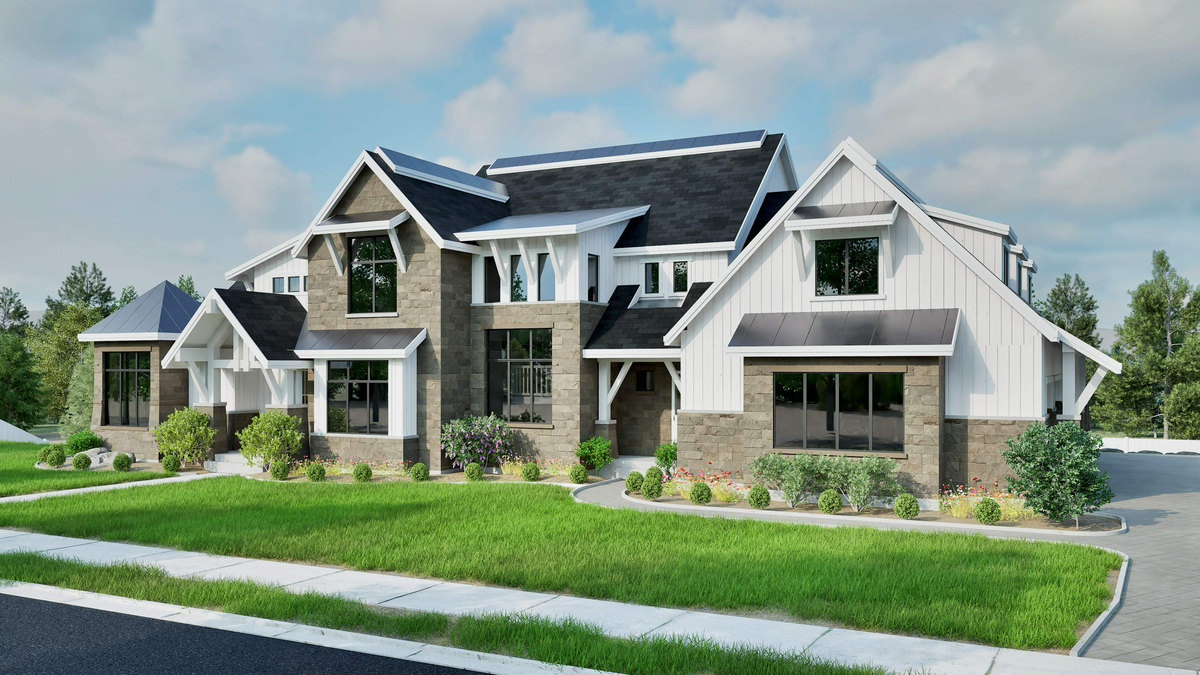 Elegant 5-Bed Luxury Walkout Home with Bonus and Game Rooms