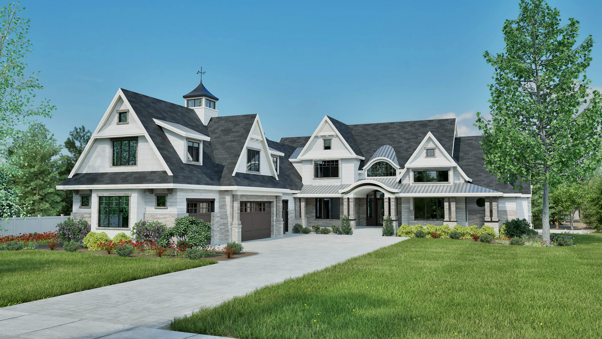 Grand Luxury Home with Elevator, Wraparound Porch, and 7 Bedrooms