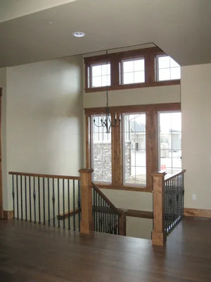 I7635-A Ranch House Stairs, 1 Bedroom, 1.5 Bathrooms | The Thunder Ridge House Plan 