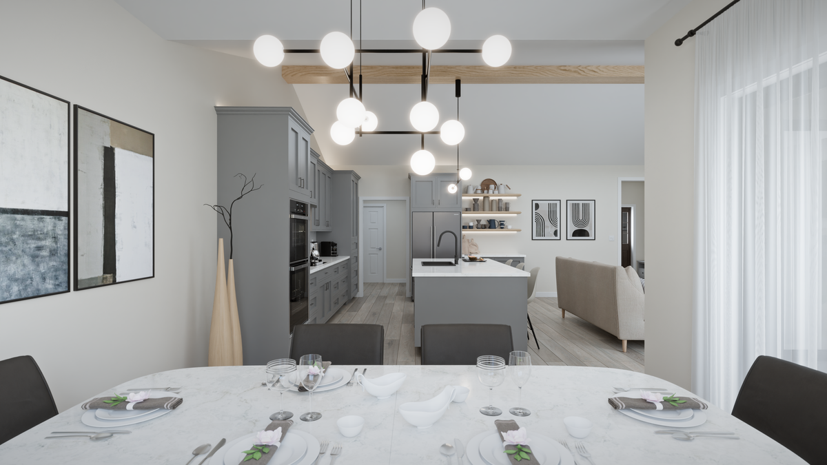 Stylish Family Ranch Home with Basement and Open Concept Living