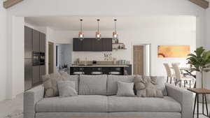 Southern Charmer with Bonus Room, Porches, and Grand Living Space