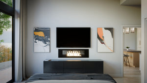 AJ7705-A Contemporary House Master Bedroom, 1 Bedroom, 1.5 Bathroom | Plan 1052 
