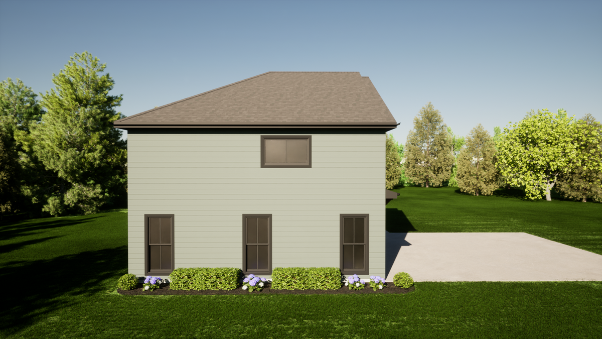 750 Sq Ft 2-Bedroom Carriage House Plan with Garage & Workshop