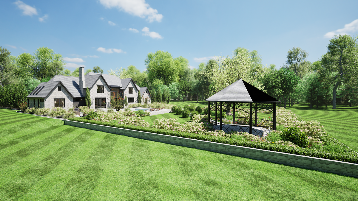 3,753 Sq Ft Luxury Home Plan with Bonus Room & 5 Bedrooms