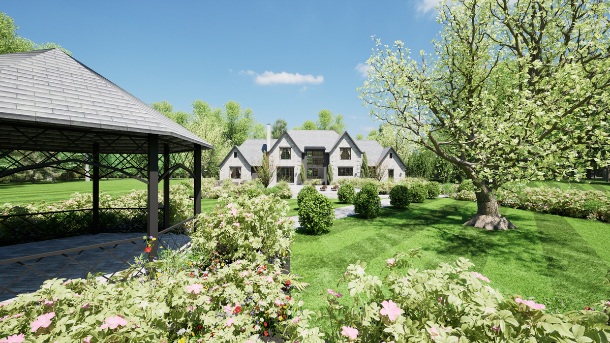 3,753 Sq Ft Luxury Home Plan with Bonus Room & 5 Bedrooms