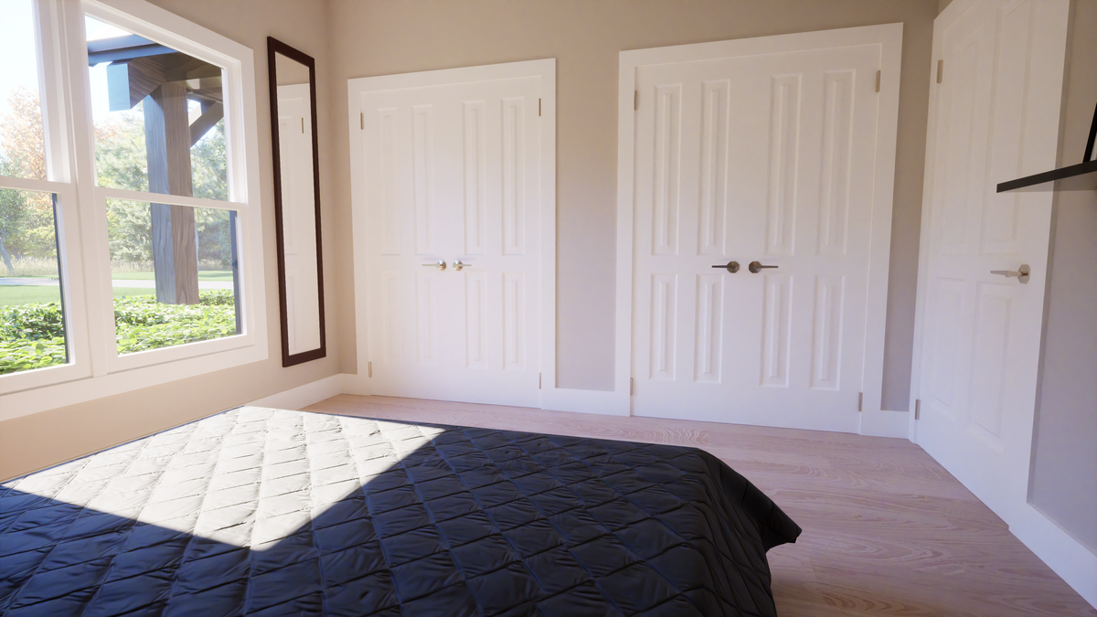 1,654 Sq Ft One-Story House Plan with Master Suite & Porch