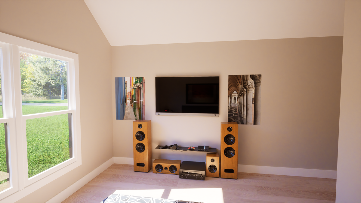 1,654 Sq Ft One-Story House Plan with Master Suite & Porch