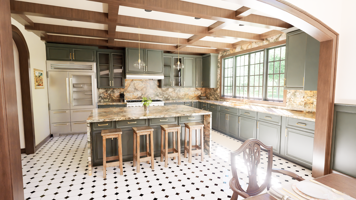 3,753 Sq Ft Luxury Home Plan with Bonus Room & 5 Bedrooms