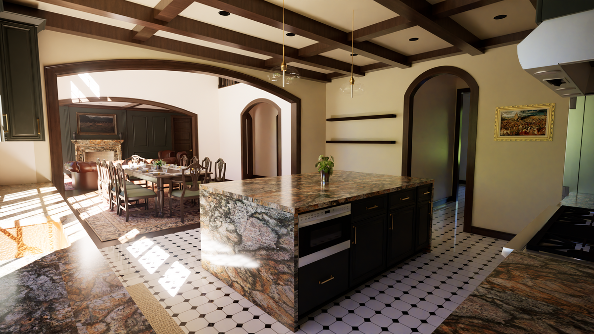 3,753 Sq Ft Luxury Home Plan with Bonus Room & 5 Bedrooms