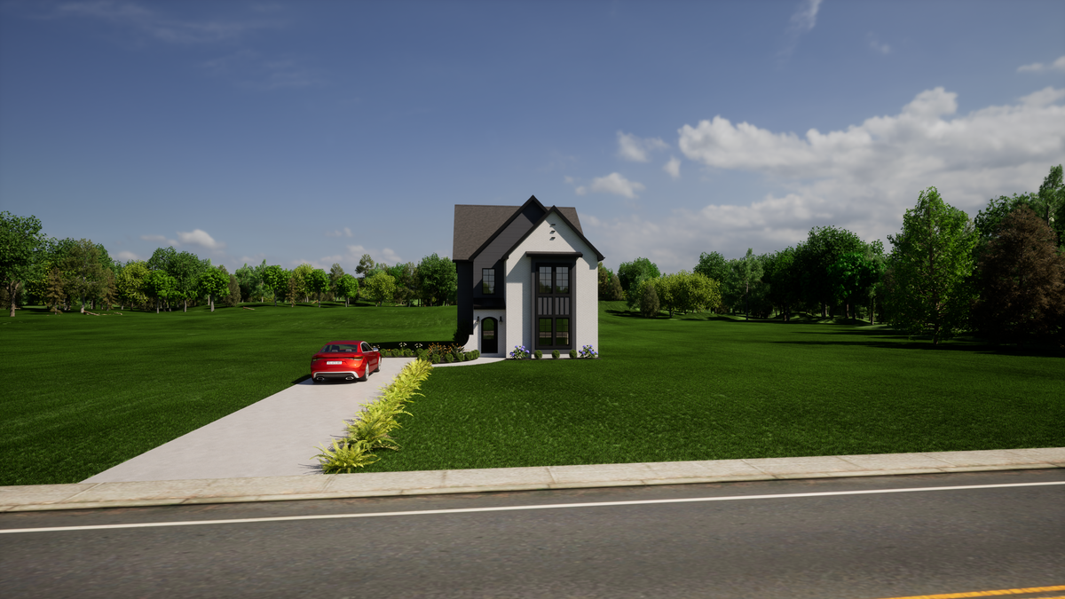 1,943 Sq Ft 3-Bedroom House Plan with Game Room & Master Suite