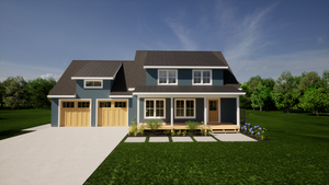 1,515 Sq Ft 3-Bedroom House Plan with Bonus Room & Porch