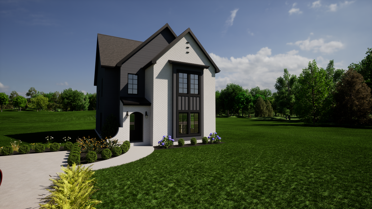 1,943 Sq Ft 3-Bedroom House Plan with Game Room & Master Suite