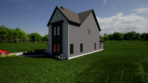 1,943 Sq Ft 3-Bedroom House Plan with Game Room & Master Suite