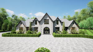 3,753 Sq Ft Luxury Home Plan with Bonus Room & 5 Bedrooms