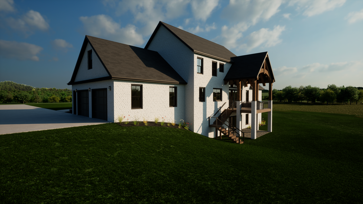 Spacious 4-Bedroom House Plan with Bonus Room and Loft