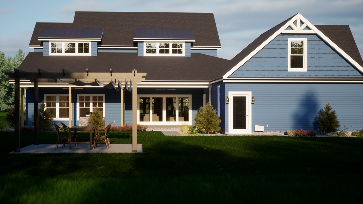 Elegant Two-Story Home with Wraparound Porch and Master Suite