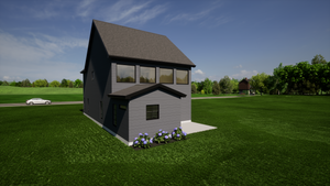 1,943 Sq Ft 3-Bedroom House Plan with Game Room & Master Suite