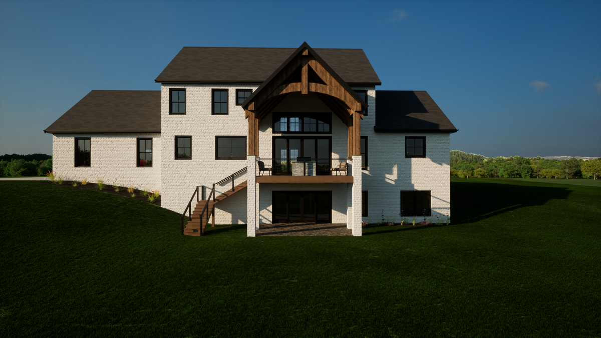 Spacious 4-Bedroom House Plan with Bonus Room and Loft