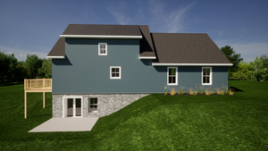 1,515 Sq Ft 3-Bedroom House Plan with Bonus Room & Porch