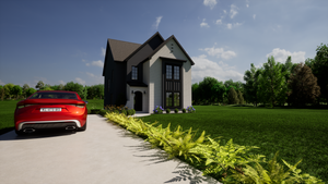 1,943 Sq Ft 3-Bedroom House Plan with Game Room & Master Suite