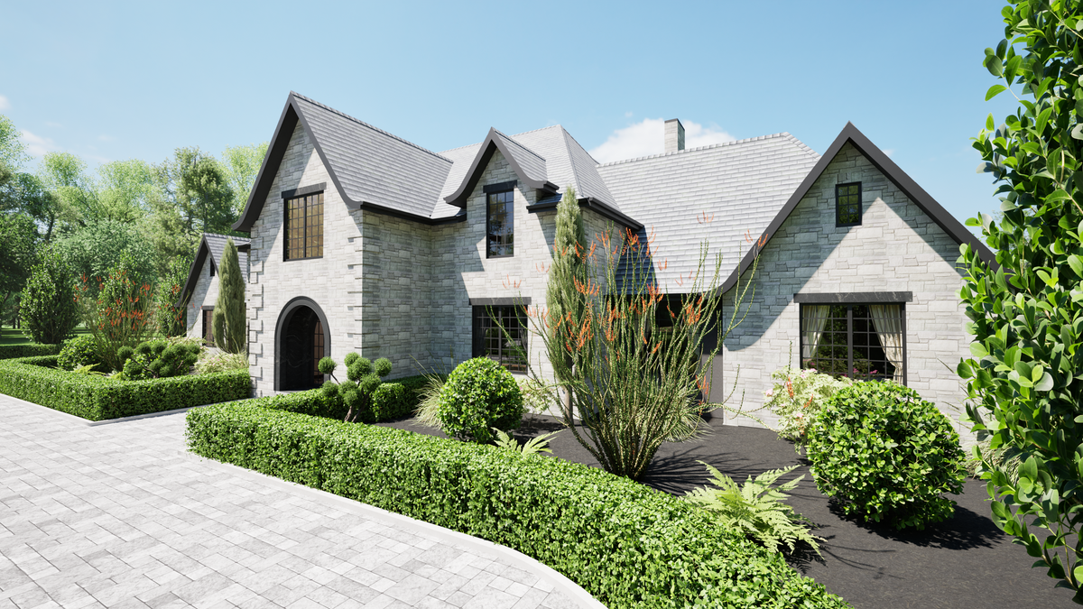3,753 Sq Ft Luxury Home Plan with Bonus Room & 5 Bedrooms