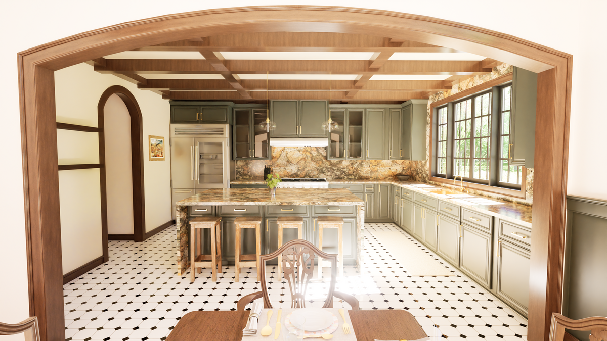 3,753 Sq Ft Luxury Home Plan with Bonus Room & 5 Bedrooms