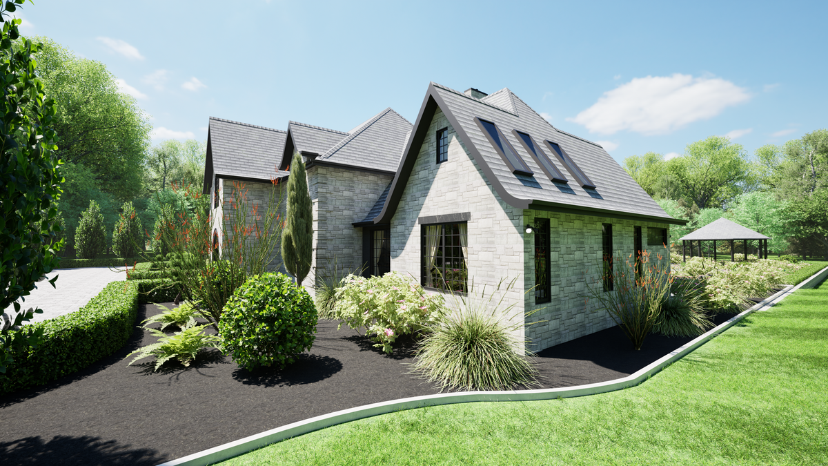 3,753 Sq Ft Luxury Home Plan with Bonus Room & 5 Bedrooms