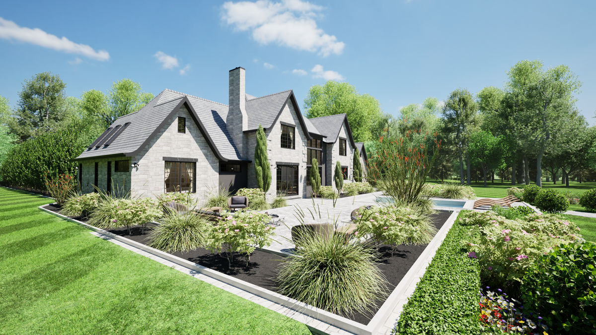 3,753 Sq Ft Luxury Home Plan with Bonus Room & 5 Bedrooms