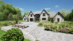 3,753 Sq Ft Luxury Home Plan with Bonus Room & 5 Bedrooms