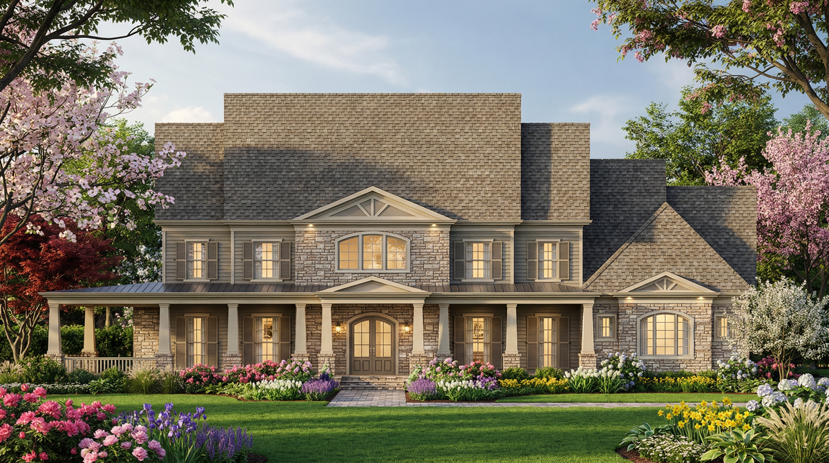 Spacious 4,605 sq ft Home with 5 Bedrooms and Luxurious Master Suite