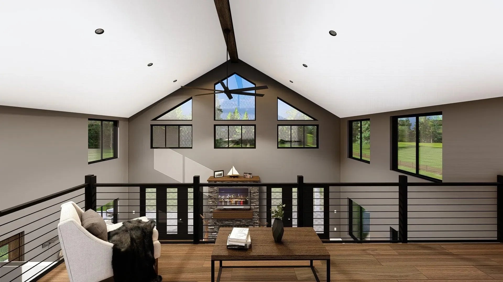 Ruby House plan | Narrow lot house plan | 2 Story house plans