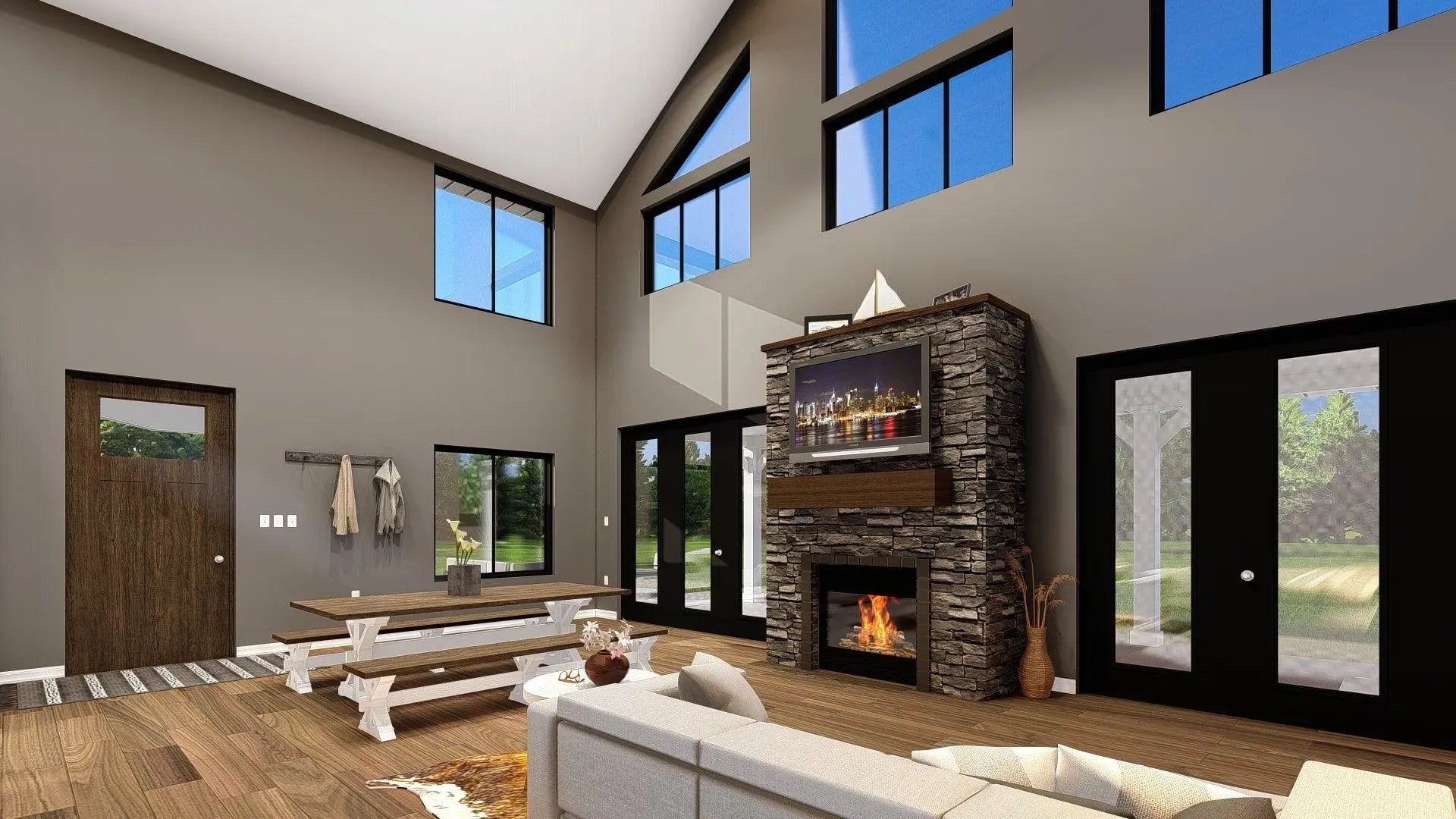 Ruby House plan | Narrow lot house plan | 2 Story house plans