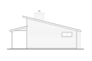 Efficient 2-Bedroom Home with Fireplace and Kitchen Island