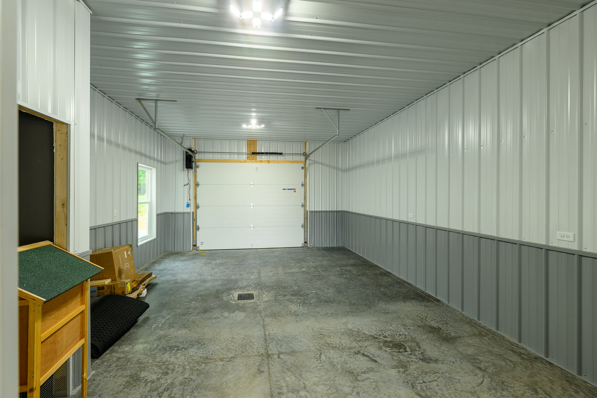 AJ7700-A Modern Farmhouse Workshop, 3 Bedrooms, 2.5 Bathrooms | Plan 1044 