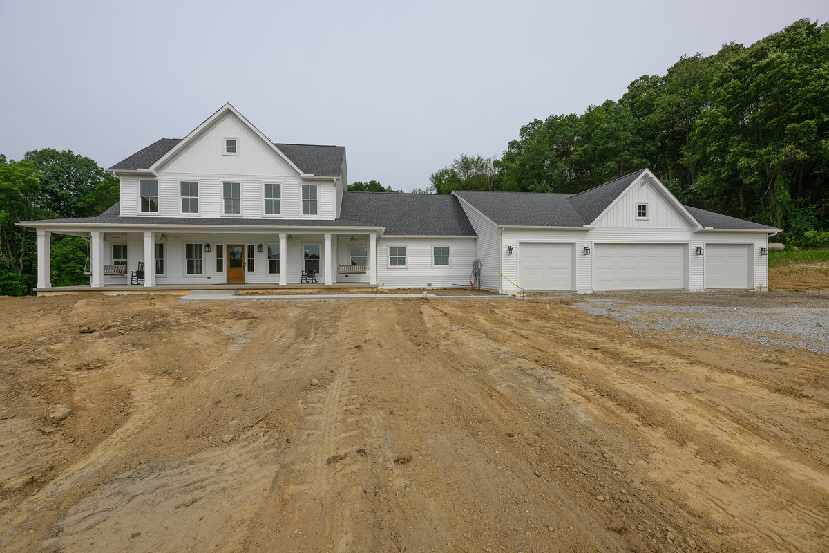 AJ7700-A Modern Farmhouse, 3 Bedrooms, 2.5 Bathrooms | Plan 1044 Exterior-9