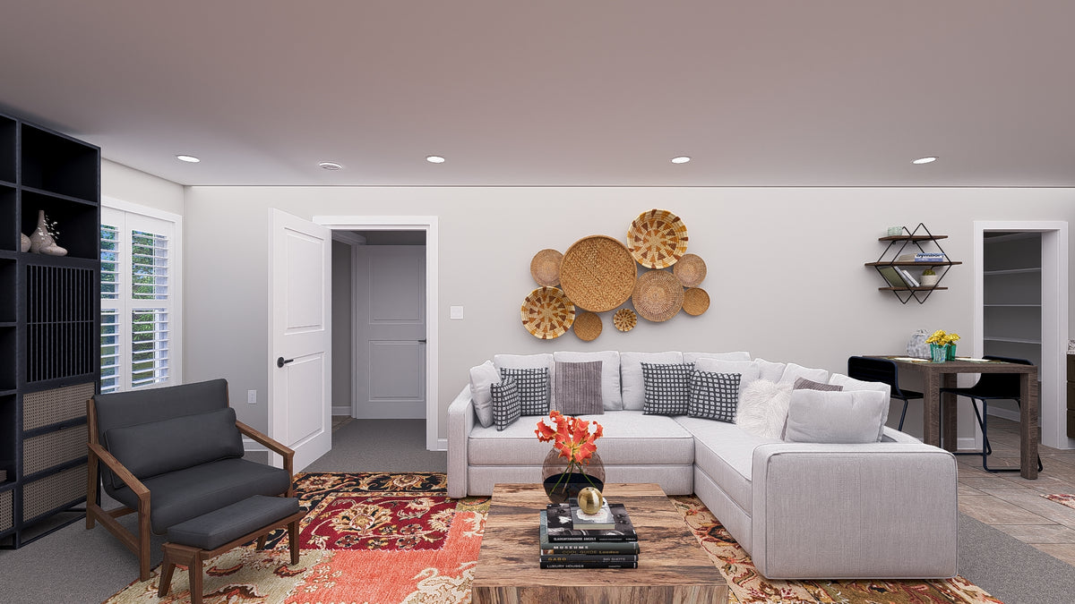 Charming Two-Bedroom Garage Apartment with Porch and Master Suite