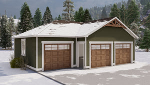 AO7990-A Garage Plan | Jones Exterior-5